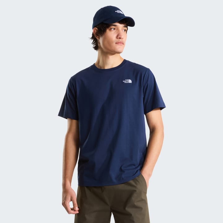 The North Face Men's Evolution Simple Dome Regular T-Shirt Summit Navy The North Face