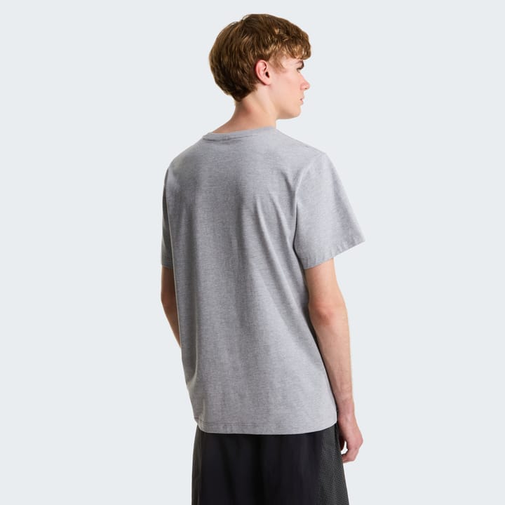 The North Face Men's Evolution Simple Dome Regular T-Shirt TNF Pale Grey Heather The North Face
