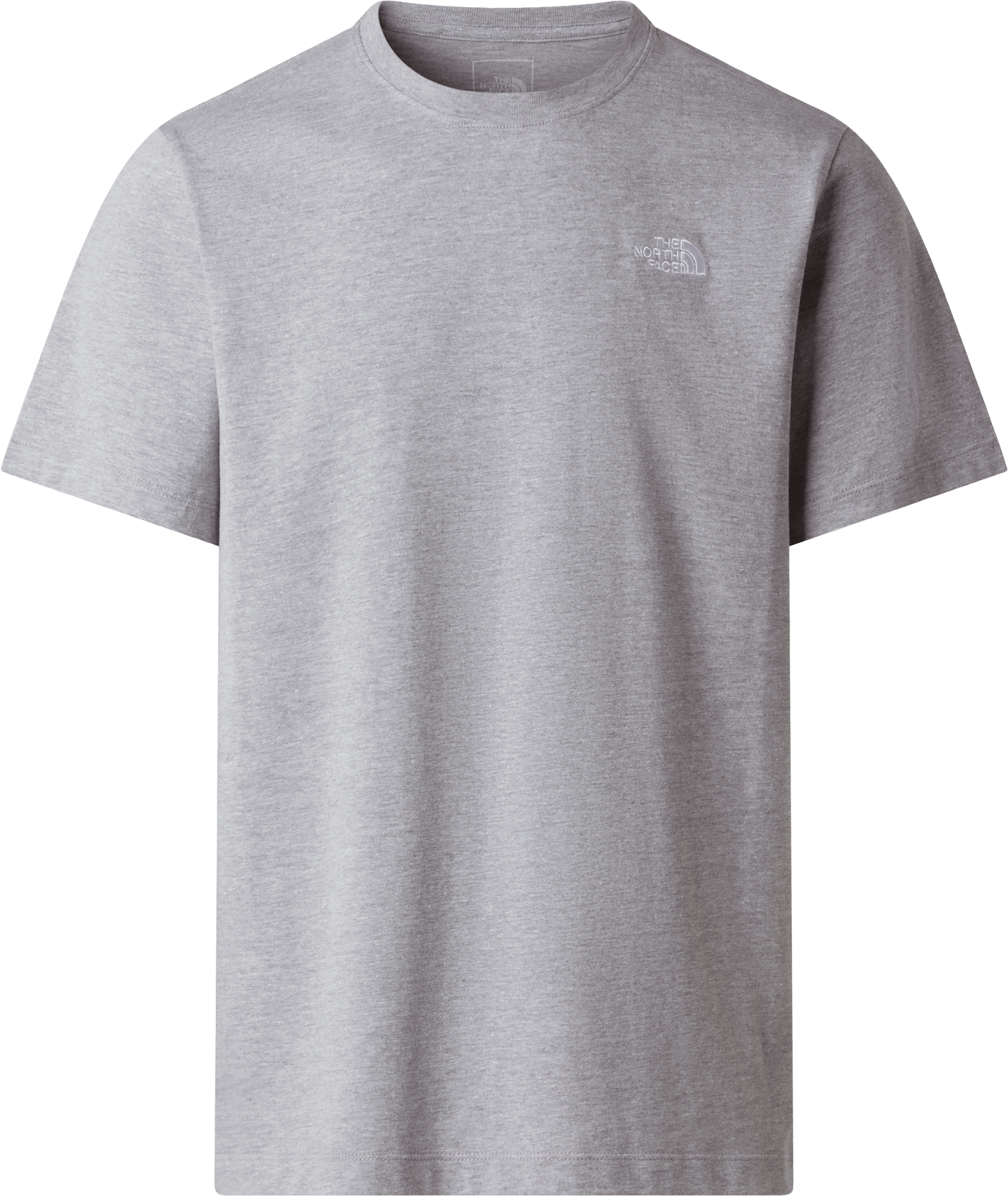 The North Face Men's Evolution Simple Dome Regular T-Shirt TNF Pale Grey Heather