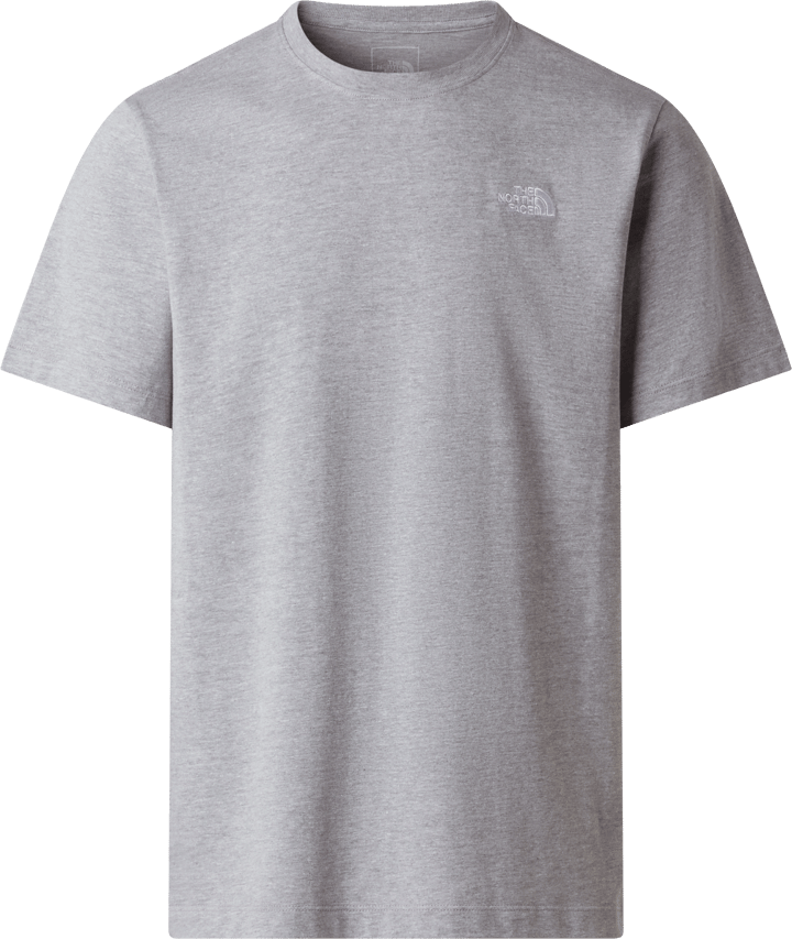 The North Face Men's Evolution Simple Dome Regular T-Shirt TNF Pale Grey Heather The North Face