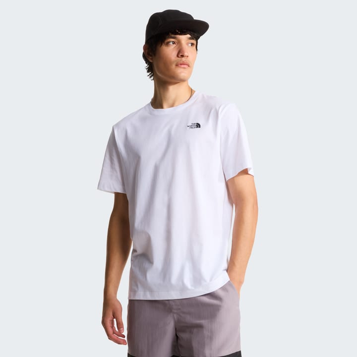 The North Face Men's Evolution Simple Dome Regular T-Shirt TNF White The North Face