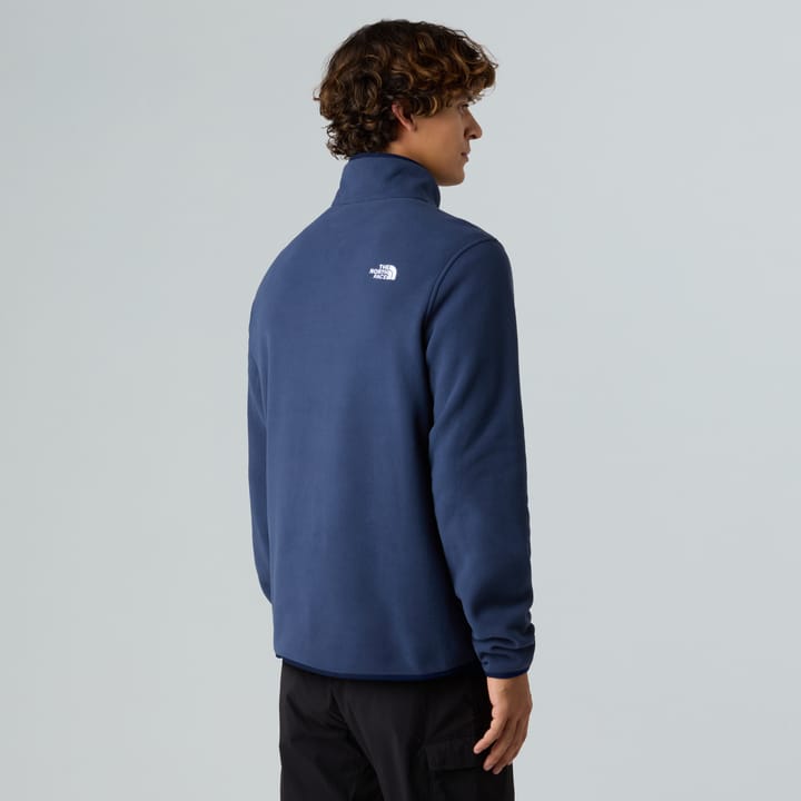 The North Face Men's Glacier Fleece 1/4 Zip Jacket Summit Navy The North Face The North Face Men's Glacier Fleece 1/4 Zip Jacket Summit Navy The North Face