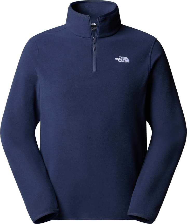 The North Face Men's Glacier Fleece 1/4 Zip Jacket Summit Navy The North Face