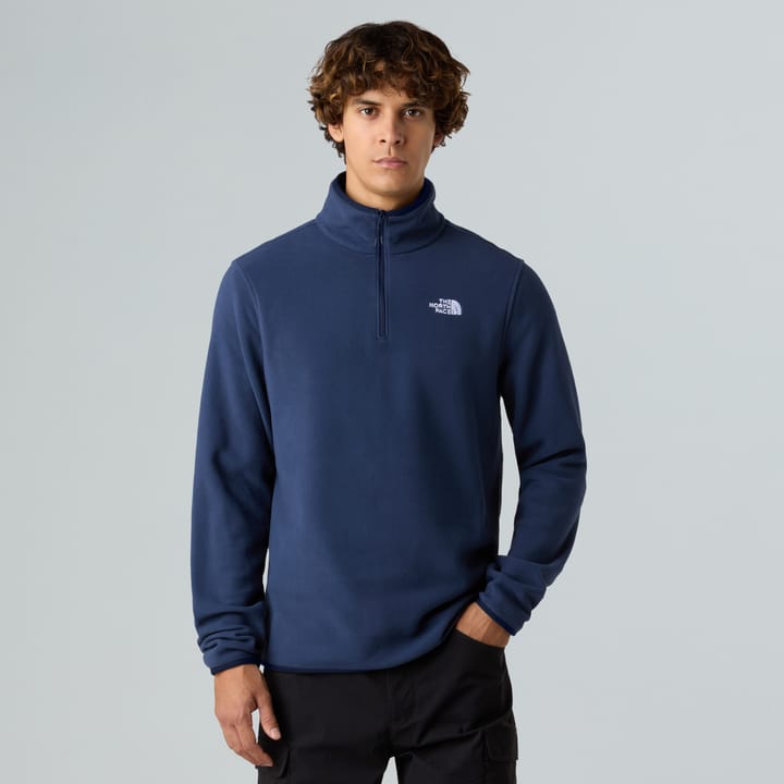 The North Face Men's Glacier Fleece 1/4 Zip Jacket Summit Navy The North Face