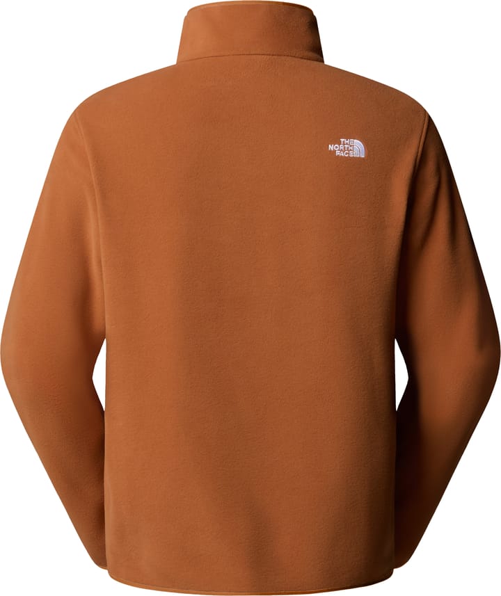 The North Face Men's Glacier Fleece 1/4 Zip Jacket Burnt Umber The North Face