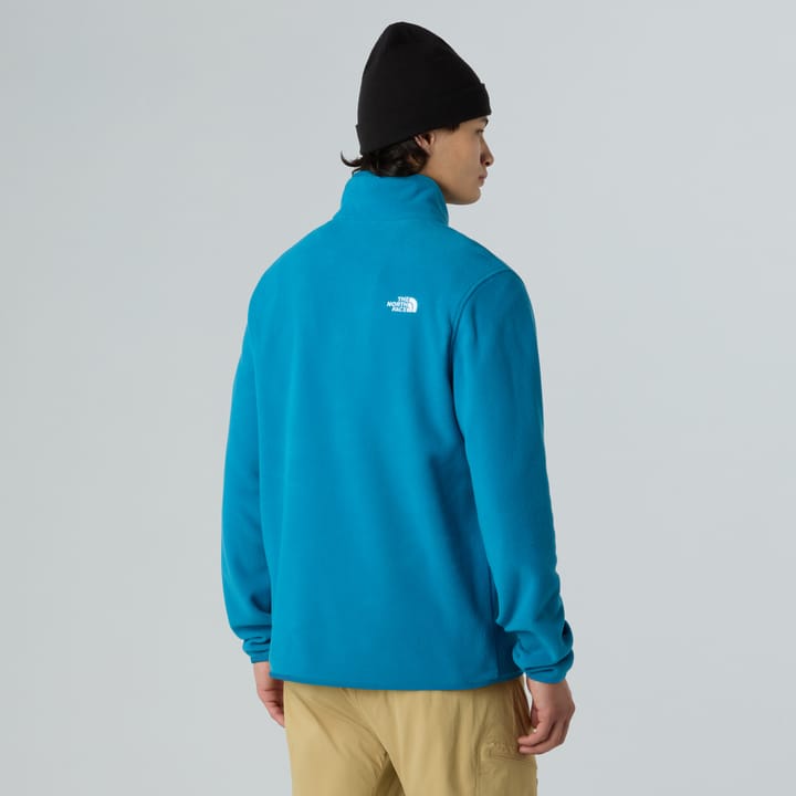 The North Face Men's Glacier Fleece 1/4 Zip Jacket Dusk Blue The North Face The North Face Men's Glacier Fleece 1/4 Zip Jacket Dusk Blue The North Face
