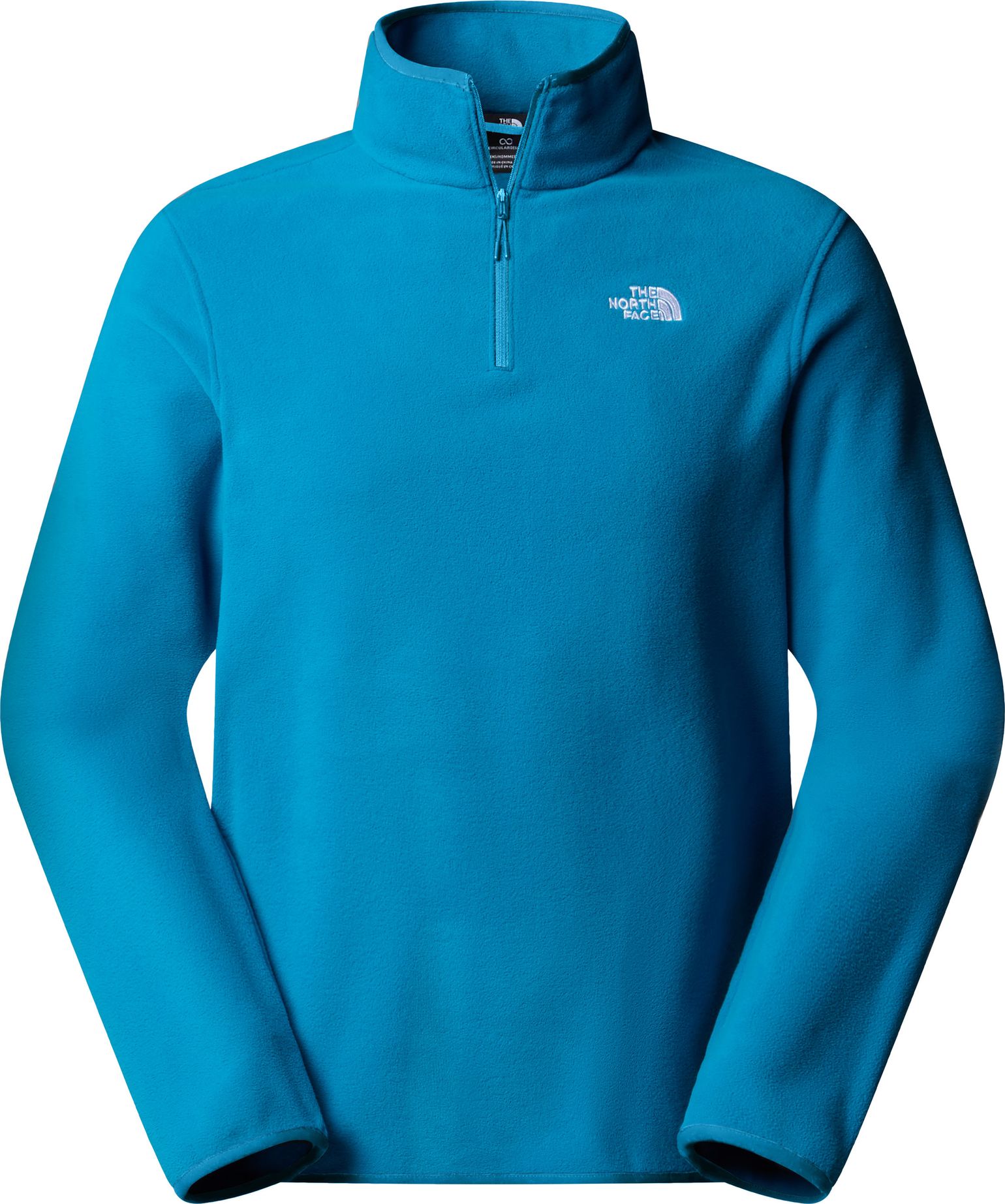 The North Face Men's Glacier Fleece 1/4 Zip Jacket Dusk Blue