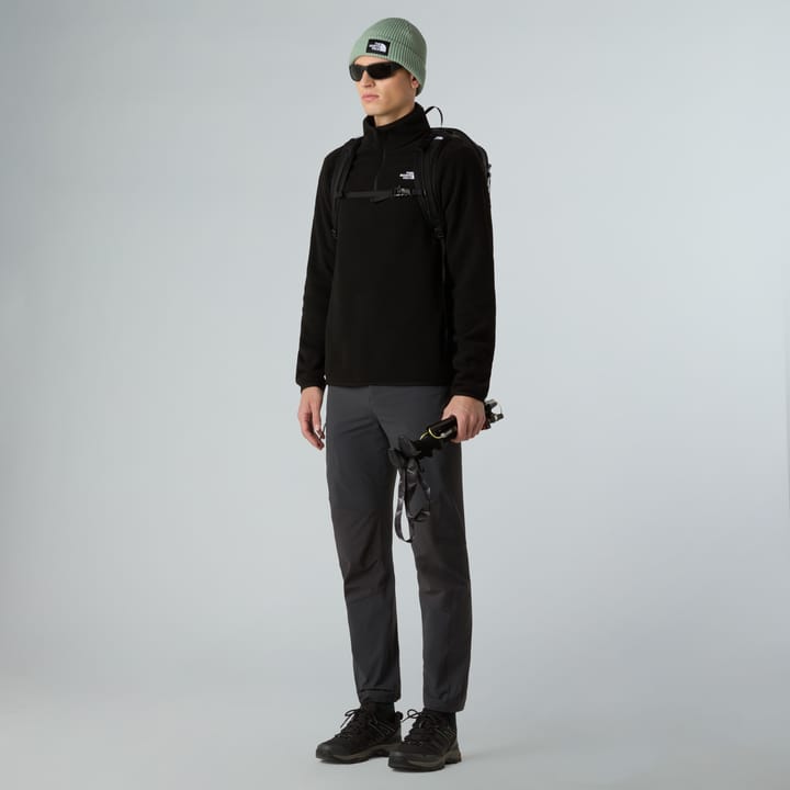 The North Face Men's Glacier Fleece 1/4 Zip Jacket TNF Black The North Face The North Face Men's Glacier Fleece 1/4 Zip Jacket TNF Black The North Face