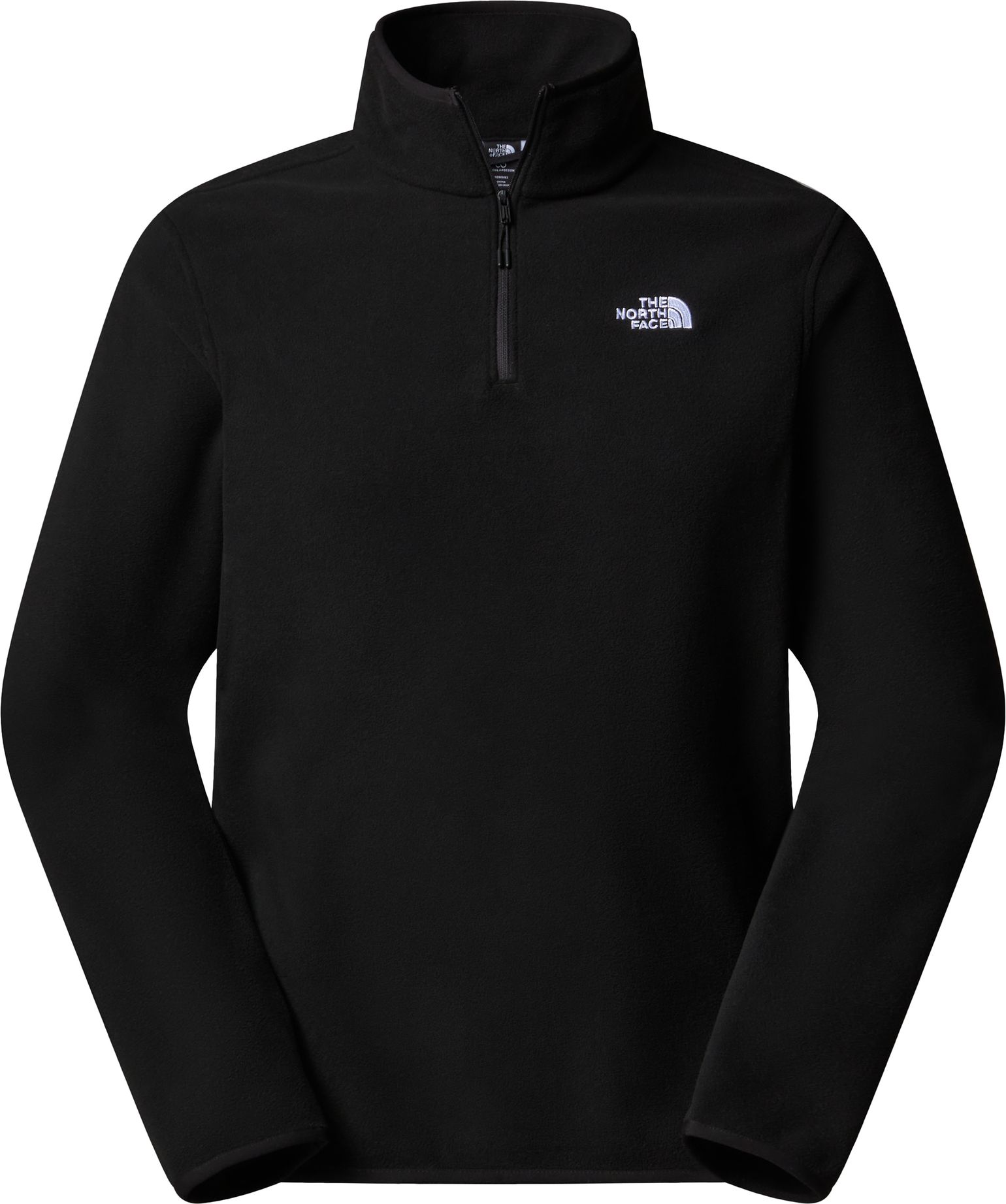 The North Face Men's Glacier Fleece 1/4 Zip Jacket TNF Black