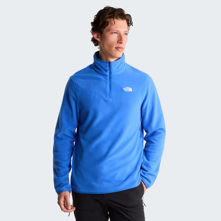 The North Face Men's Glacier Fleece 1/4 Zip Jacket Active Blue The North Face