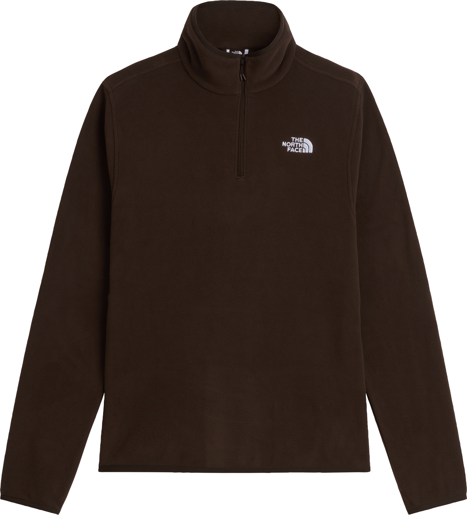 The North Face Men's Glacier Fleece 1/4 Zip Jacket Dark Chestnut