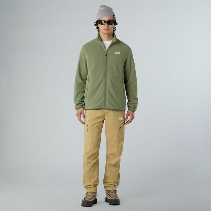 The North Face Men's Glacier Fleece Jacket Bark Mist The North Face The North Face Men's Glacier Fleece Jacket Bark Mist The North Face