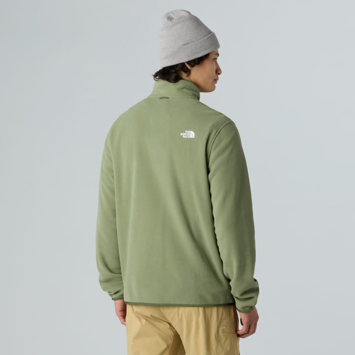 The North Face Men's Glacier Fleece Jacket Bark Mist The North Face The North Face Men's Glacier Fleece Jacket Bark Mist The North Face