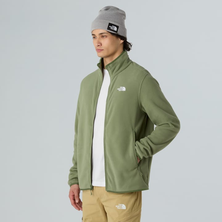 The North Face Men's Glacier Fleece Jacket Bark Mist The North Face