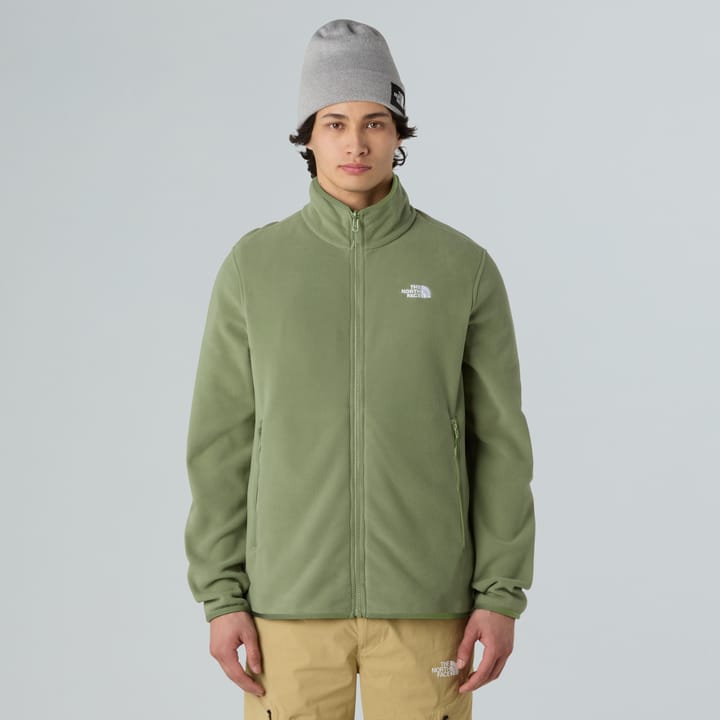 The North Face Men's Glacier Fleece Jacket Bark Mist The North Face