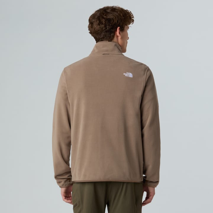 The North Face Men's Glacier Fleece Jacket Mocha Brown The North Face The North Face Men's Glacier Fleece Jacket Mocha Brown The North Face