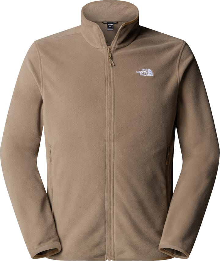 The North Face Men's Glacier Fleece Jacket Mocha Brown The North Face