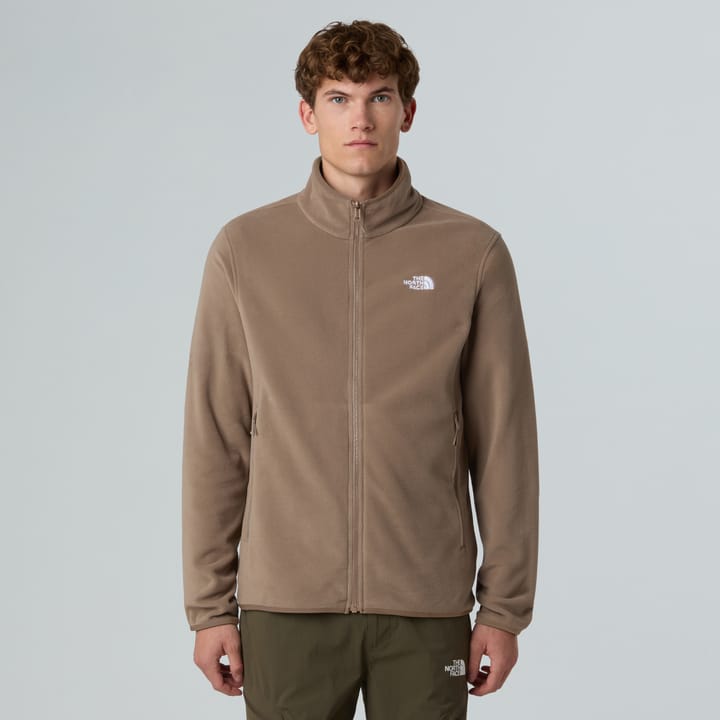 The North Face Men's Glacier Fleece Jacket Mocha Brown The North Face