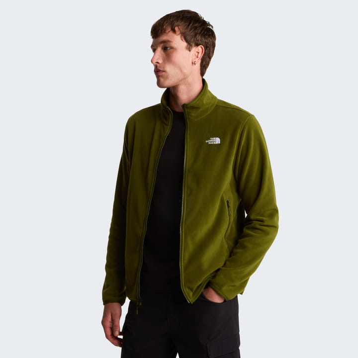 The North Face Men's Glacier Fleece Jacket Woodland Green The North Face