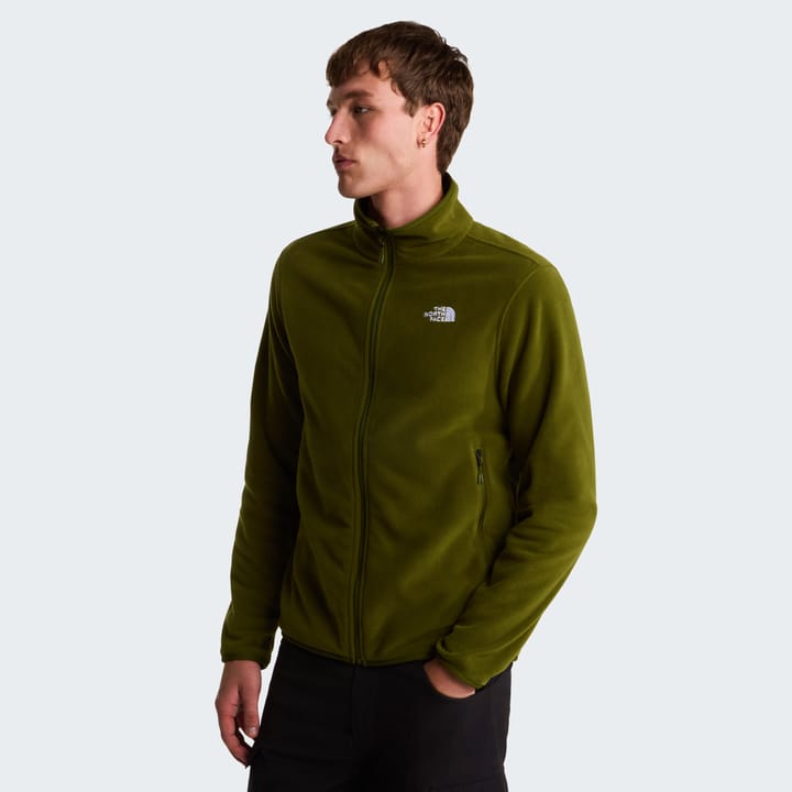 The North Face Men's Glacier Fleece Jacket Woodland Green The North Face