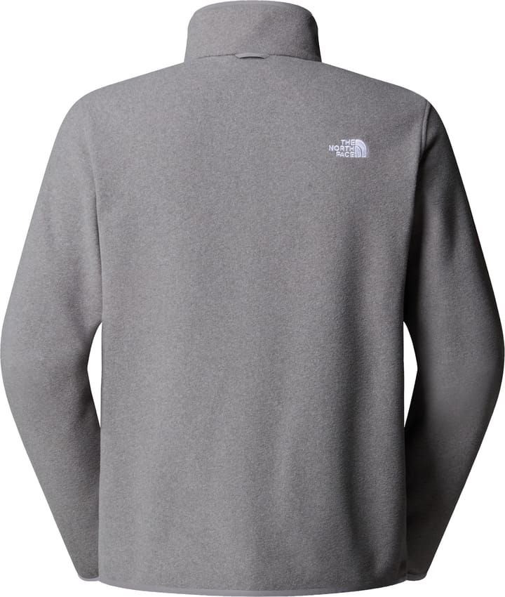 The North Face Men's Glacier Fleece Jacket TNF Mid Grey Heather The North Face The North Face Men's Glacier Fleece Jacket TNF Mid Grey Heather The North Face