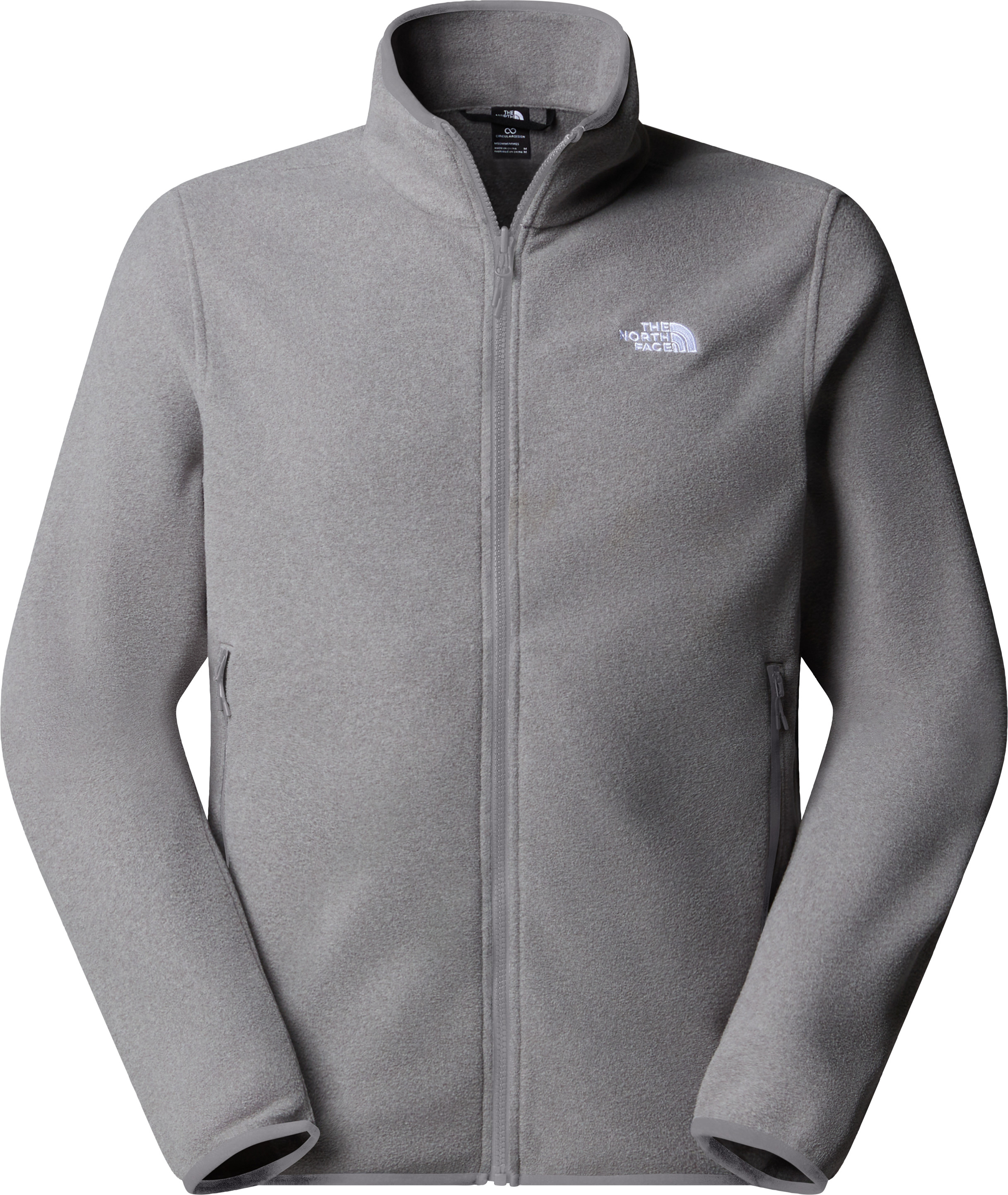 The North Face Men's Glacier Fleece Jacket TNF Mid Grey Heather Välikerrospuserot L