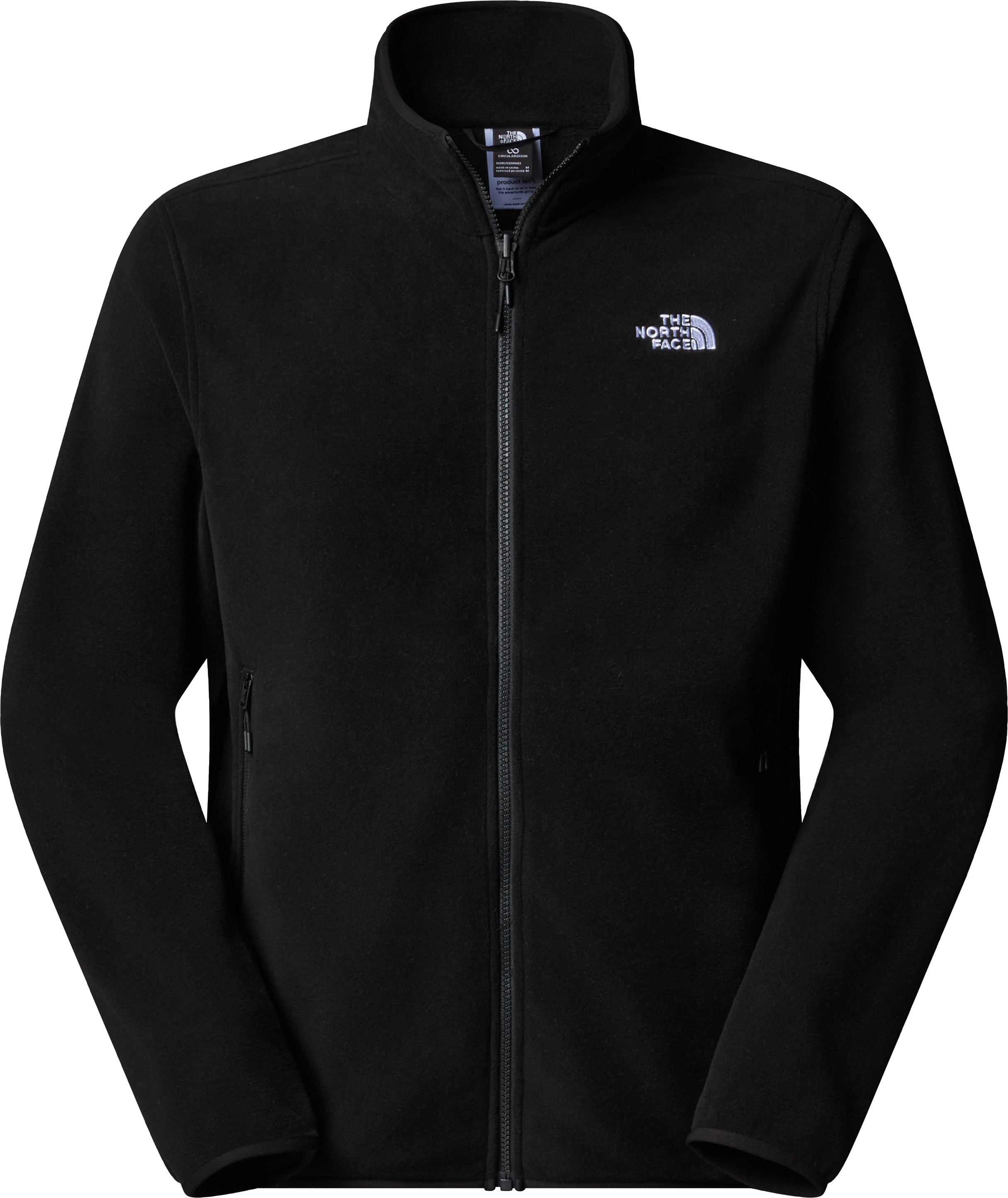 The North Face Men's Glacier Fleece Jacket TNF Black Mellanlager tröjor XXXL