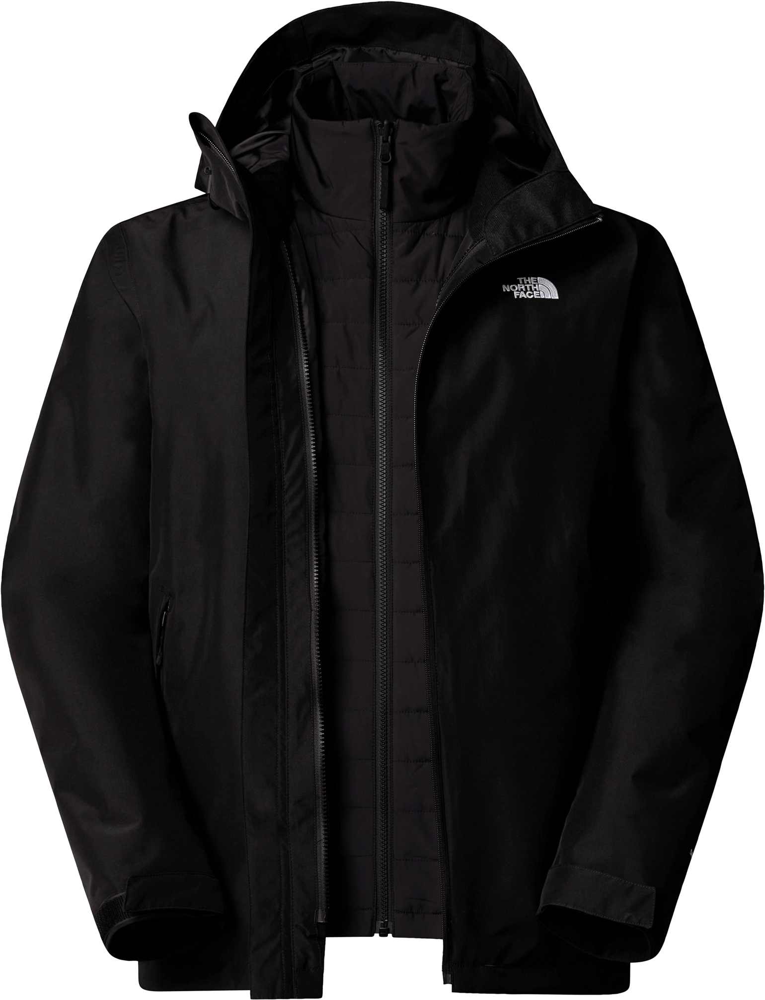 The North Face Men's Carto Mono Triclimate 3-in-1 Hooded Jacket TNF Black