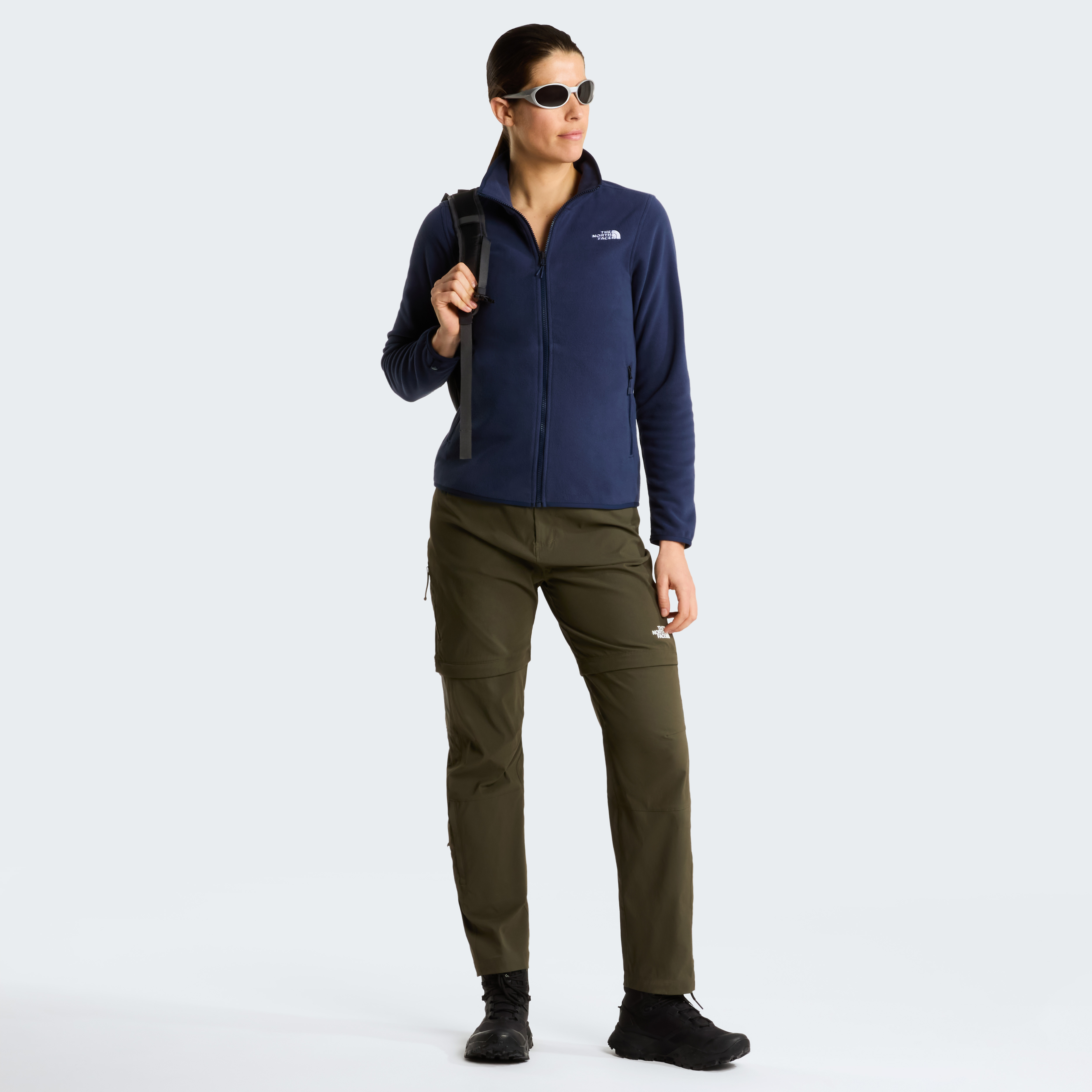 The North Face Women's Glacier Fleece Jacket Summit Navy