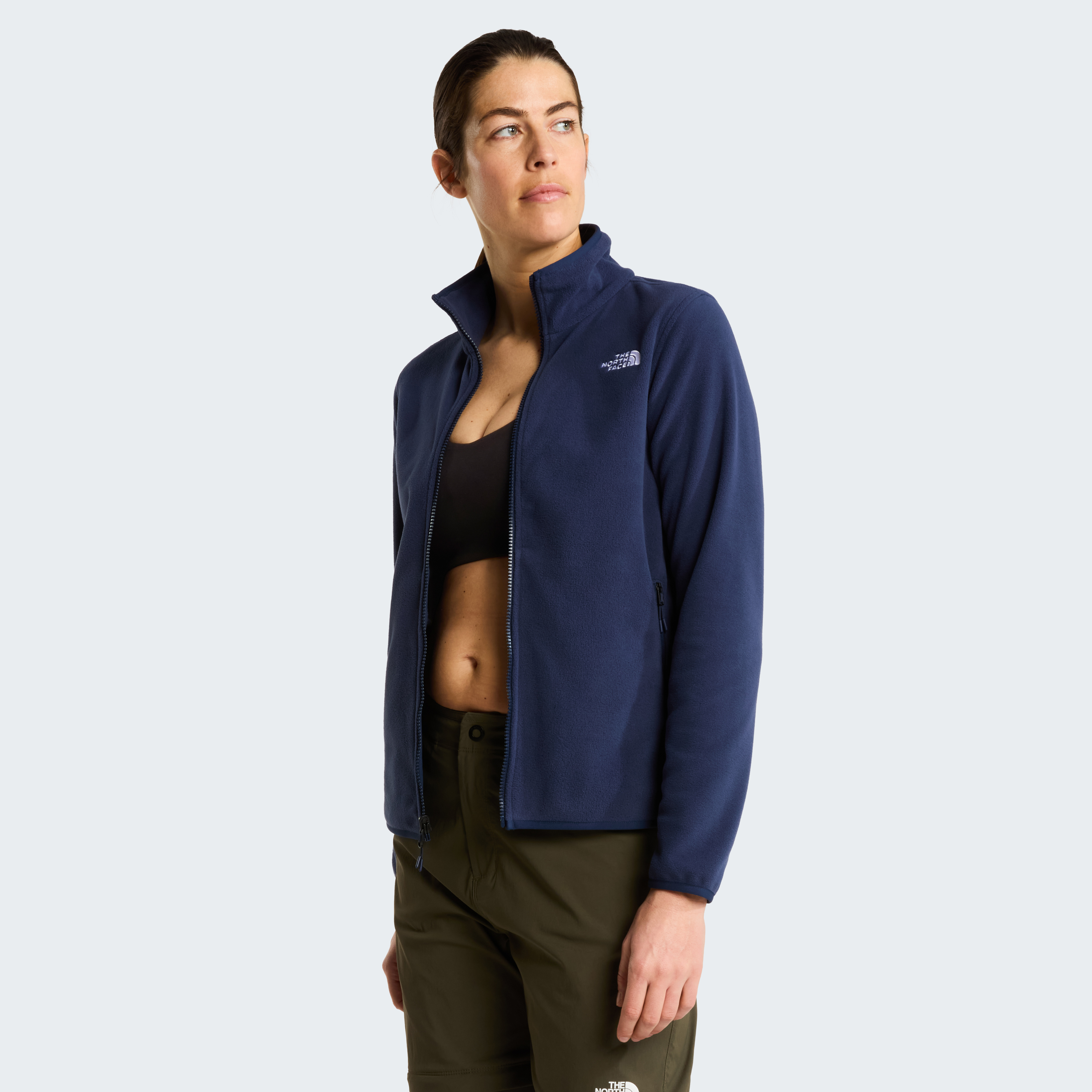 The North Face Women's Glacier Fleece Jacket Summit Navy