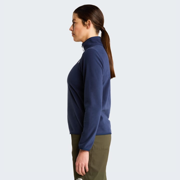 The North Face Women's Glacier Fleece 1/4 Zip Jacket Summit Navy The North Face