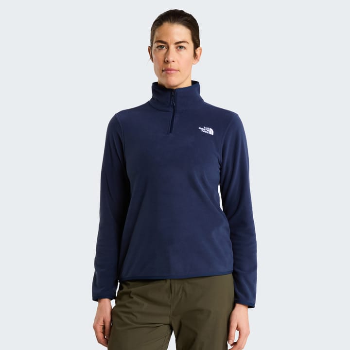 The North Face Women's Glacier Fleece 1/4 Zip Jacket Summit Navy The North Face