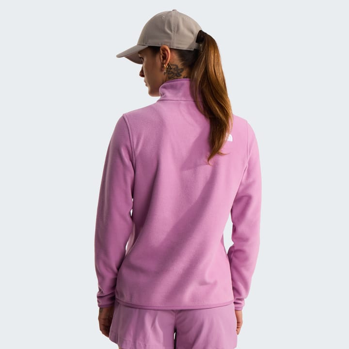 The North Face Women's Glacier Fleece 1/4 Zip Jacket Hushed Lavender The North Face
