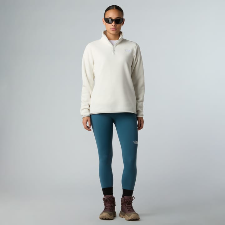 The North Face Women's Glacier Fleece 1/4 Zip Jacket White Dune The North Face