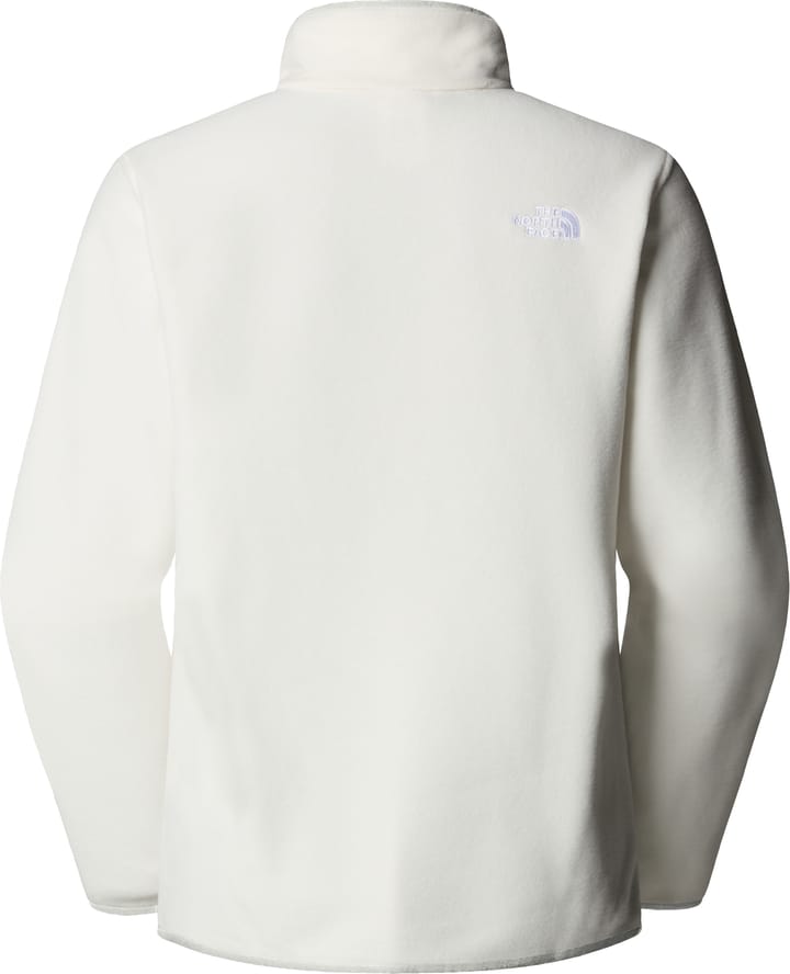 The North Face Women's Glacier Fleece 1/4 Zip Jacket White Dune The North Face