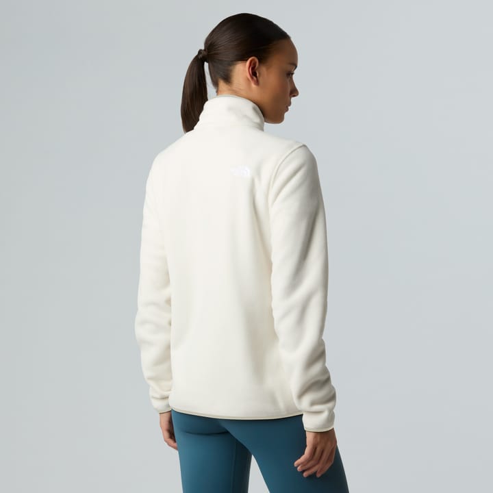 The North Face Women's Glacier Fleece 1/4 Zip Jacket White Dune The North Face The North Face Women's Glacier Fleece 1/4 Zip Jacket White Dune The North Face