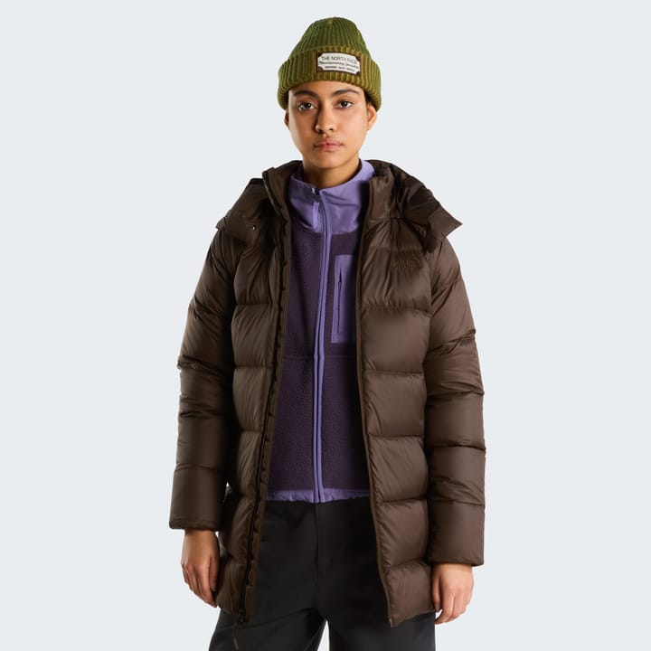 The North Face Women's Hydrenalite City Down Hooded Parka Dark Chestnut The North Face