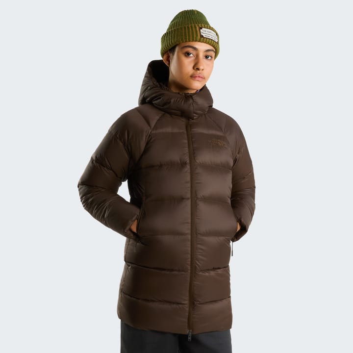 The North Face Women's Hydrenalite City Down Hooded Parka Dark Chestnut The North Face