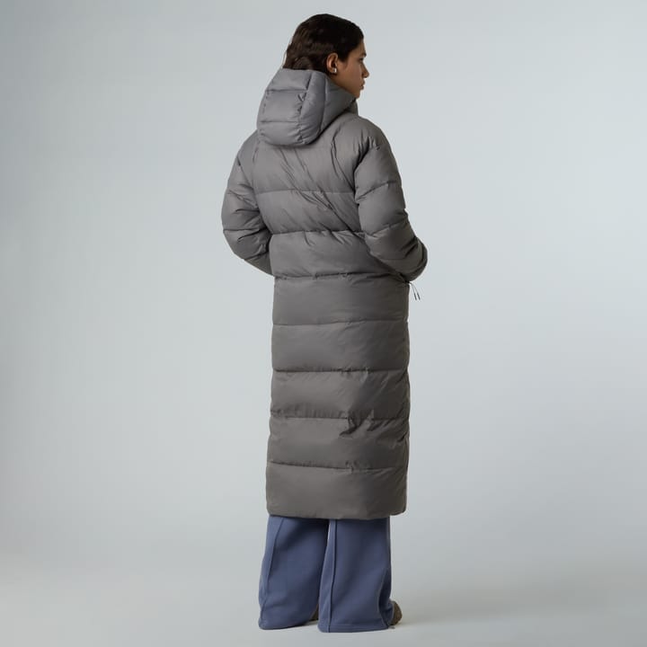 The North Face Women's Hydrenalite City Long Down Hooded Parka Smoked Pearl The North Face