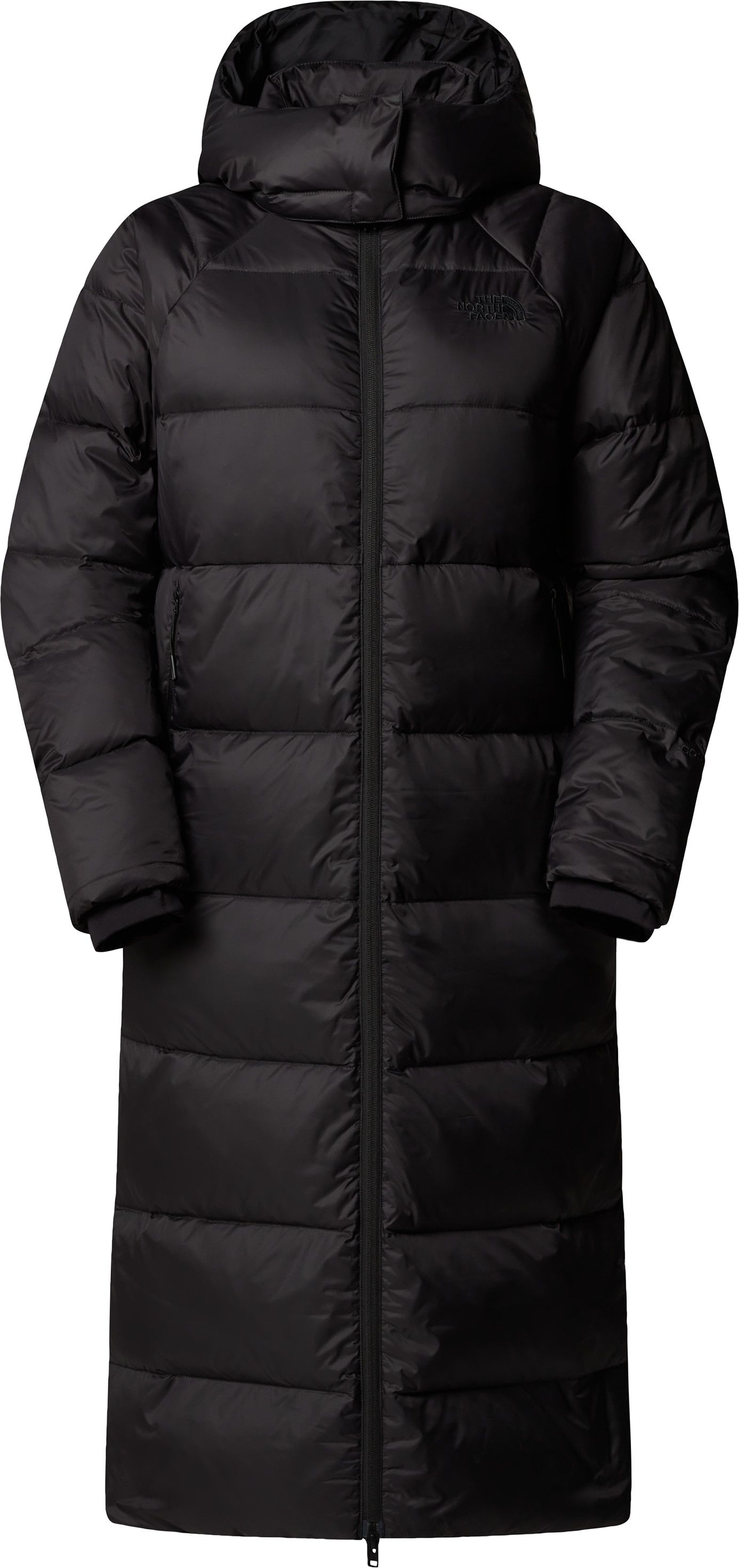 The North Face Women's Hydrenalite City Long Down Hooded Parka TNF Black
