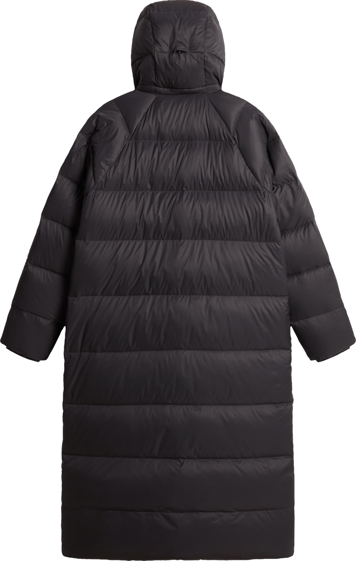 The North Face Women's Hydrenalite City Long Down Hooded Parka Anthracite Grey The North Face