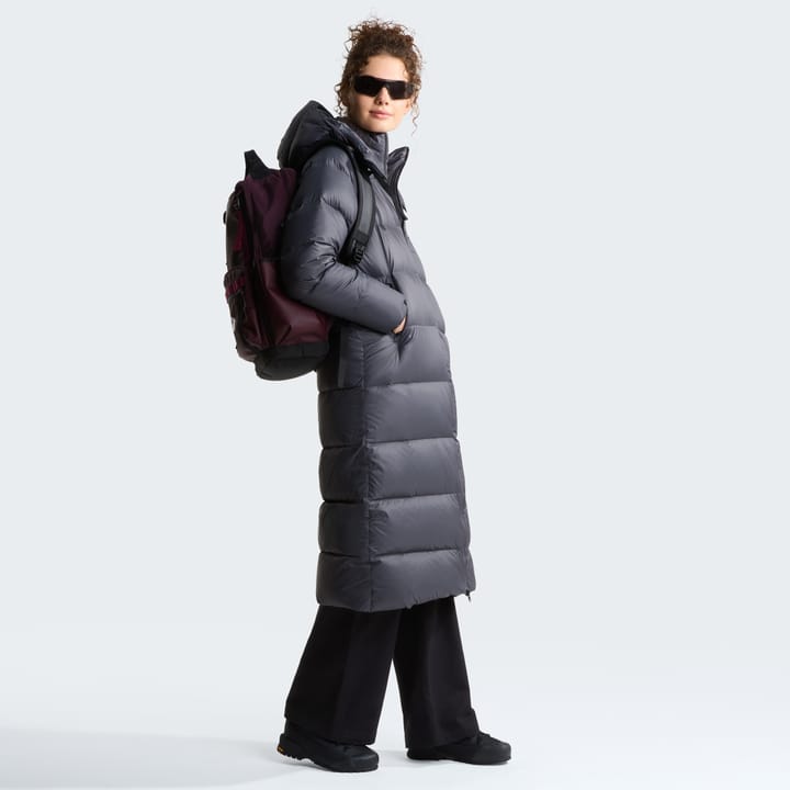 The North Face Women's Hydrenalite City Long Down Hooded Parka Anthracite Grey The North Face