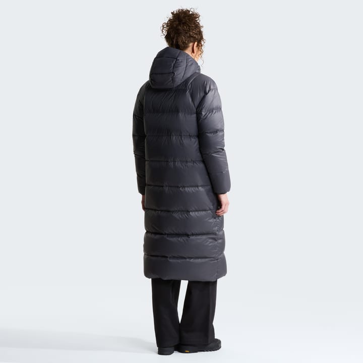 The North Face Women's Hydrenalite City Long Down Hooded Parka Anthracite Grey The North Face