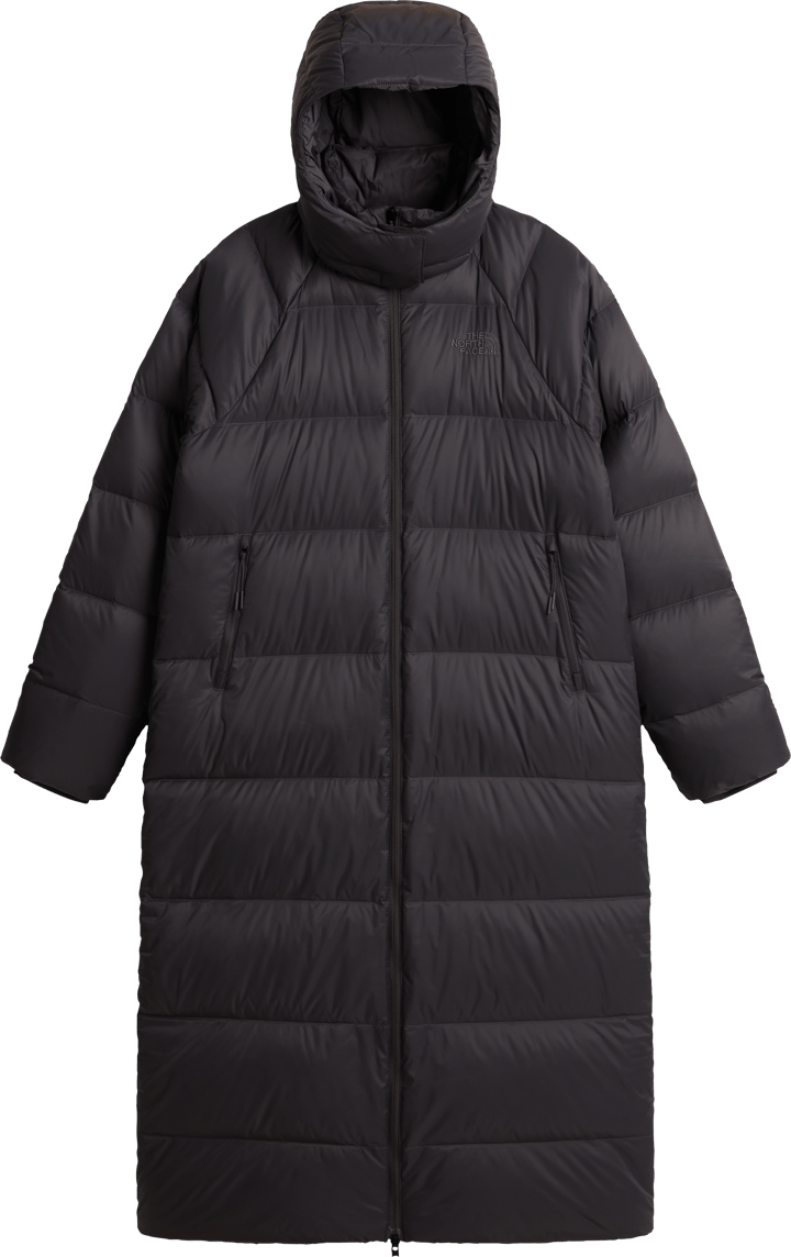 The North Face Women's Hydrenalite City Long Down Hooded Parka Anthracite Grey The North Face