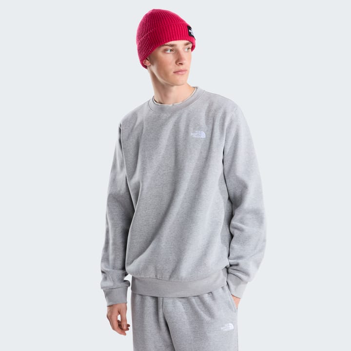 The North Face Men's Evolution Simple Dome Regular Sweatshirt TNF Pale Grey Heather The North Face