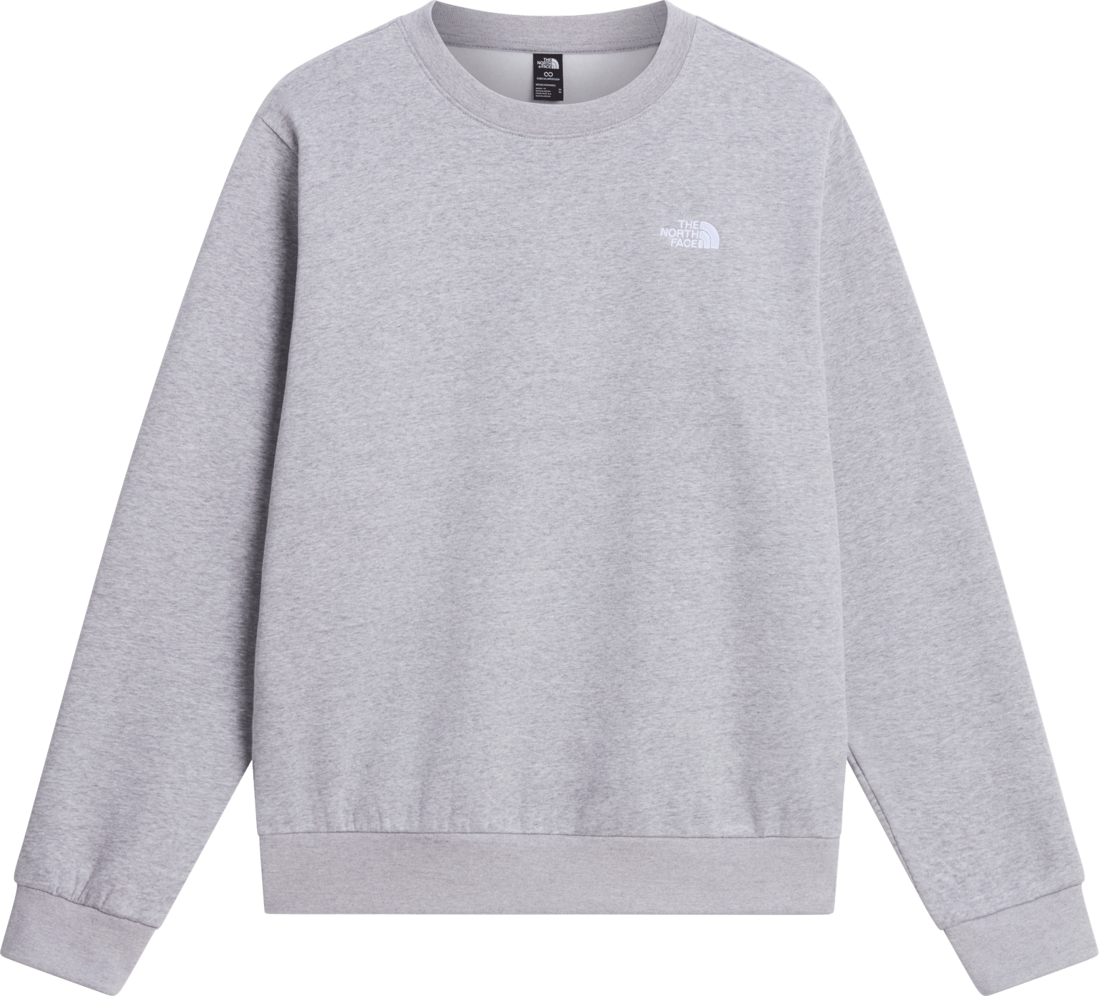The North Face Men's Evolution Simple Dome Regular Sweatshirt TNF Pale Grey Heather