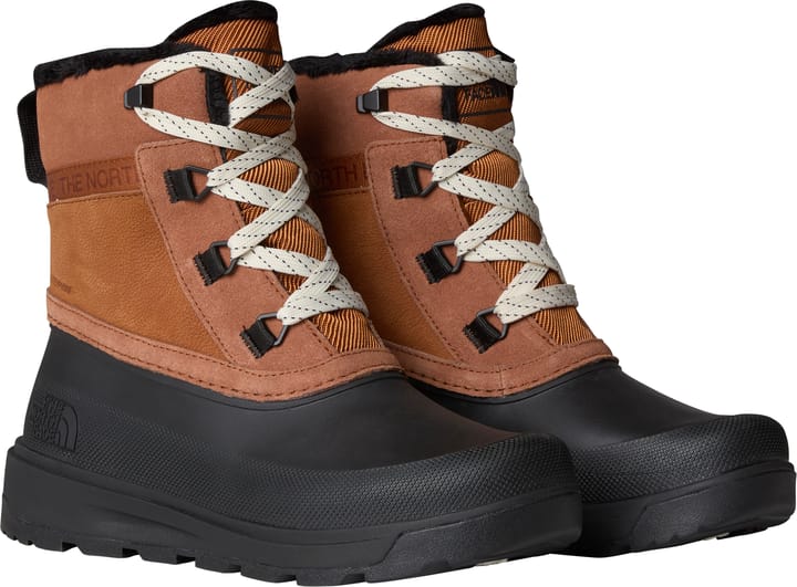 The North Face Women's Shellista V Shorty Waterproof Boots Burnt Umber/TNF Black The North Face