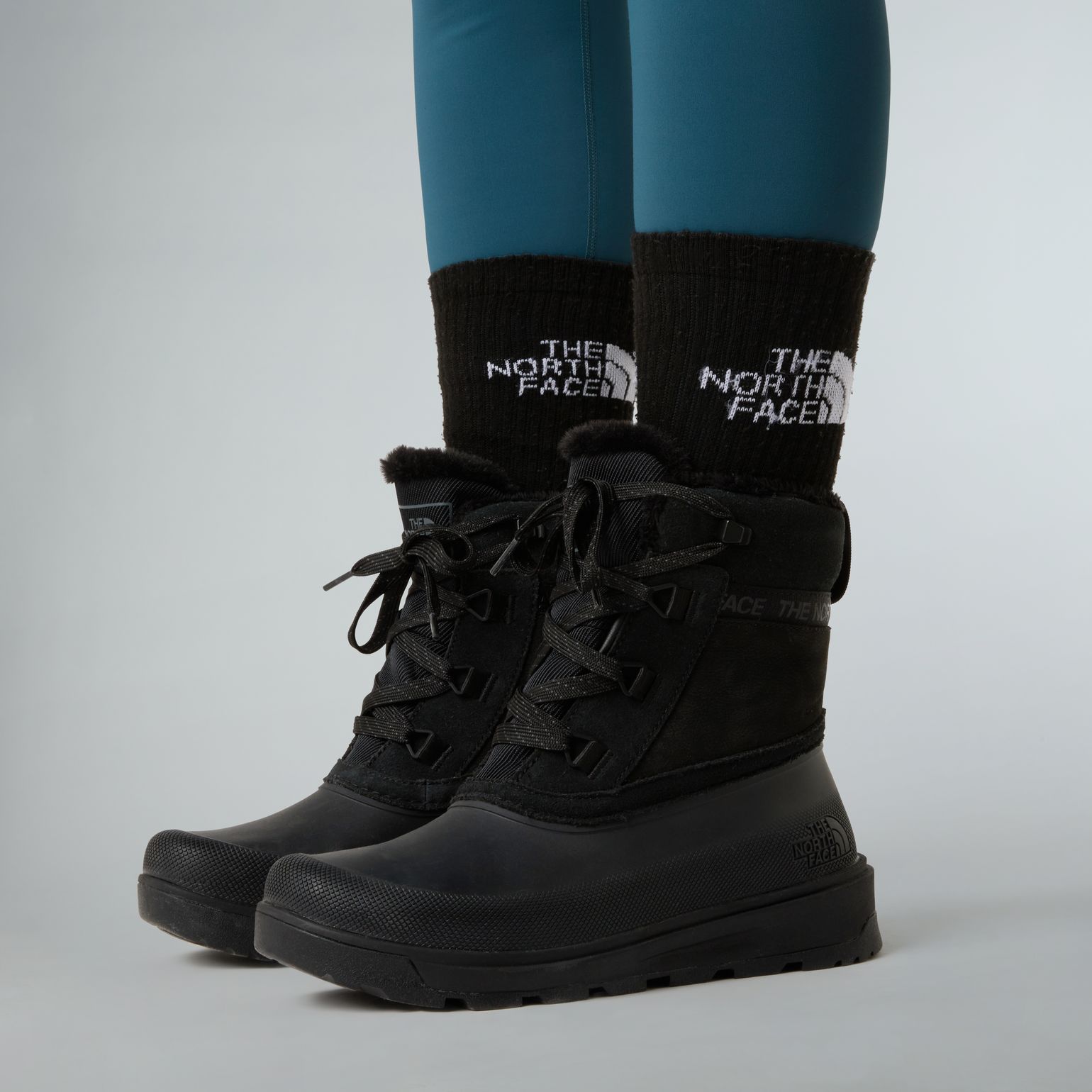 The North Face Women's Shellista V Shorty Waterproof Boots TNF Black/TNF Black