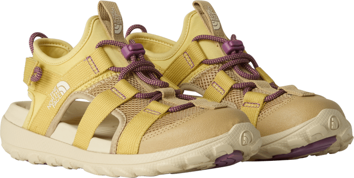 The North Face Youths' Explore Camp Shandals Khaki Stone/Honeyed Sand The North Face