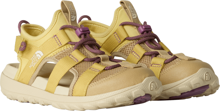 The North Face Youths' Explore Camp Shandals Khaki Stone/Honeyed Sand The North Face